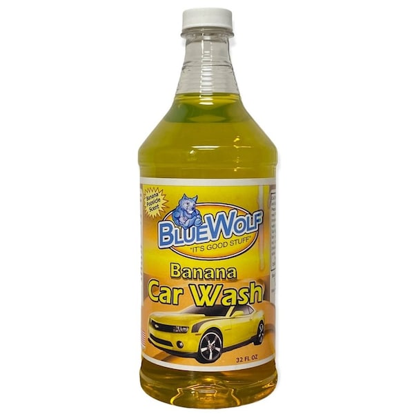 Blue Wolf Car Wash Banana 32oz BWYWQ Zoro